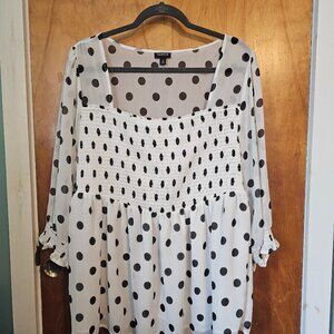 Polk-a-dot top from Torrid